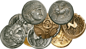 Münzen der Galater